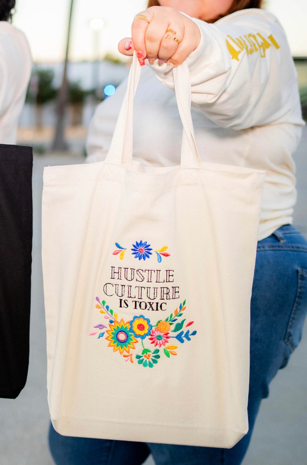 Hustle Culture is Toxic Tote