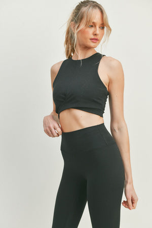 Everyday Crop Cut Out Bra