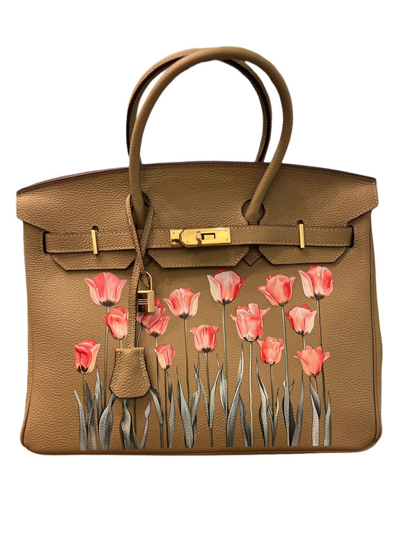 Light Brown Tulip Play Bag