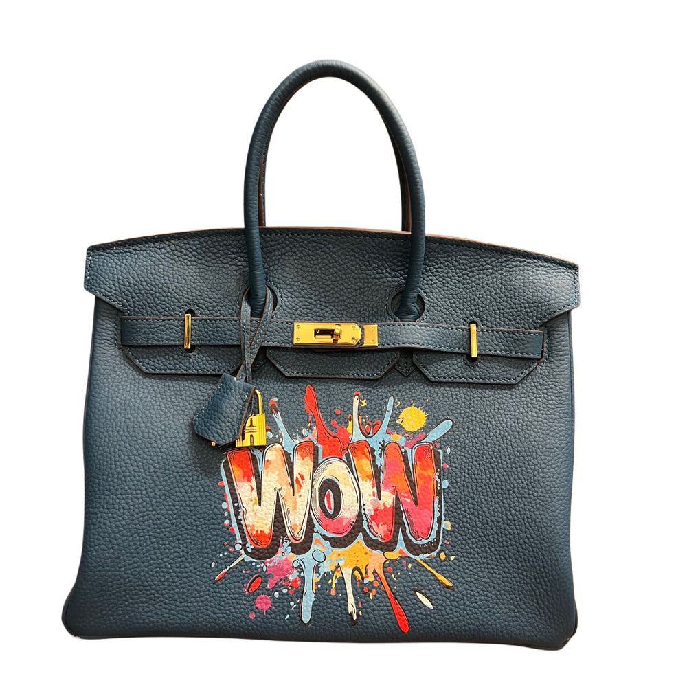 Charcoal Blue Play Bag