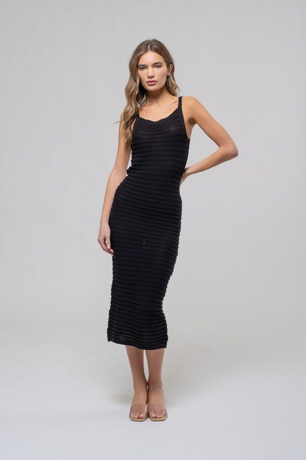 Crochet Cami Midi Dress