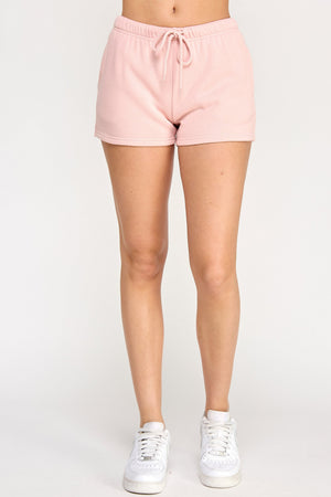 Basic Fleece Shorts With Side Pockets