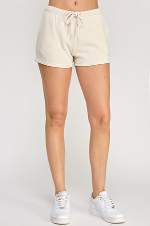 Basic Fleece Shorts With Side Pockets