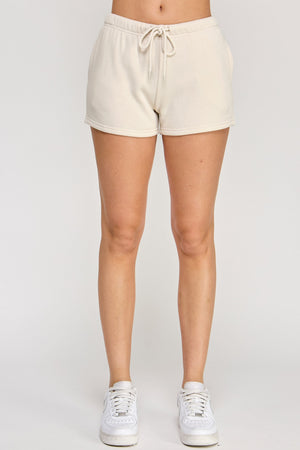 Basic Fleece Shorts With Side Pockets