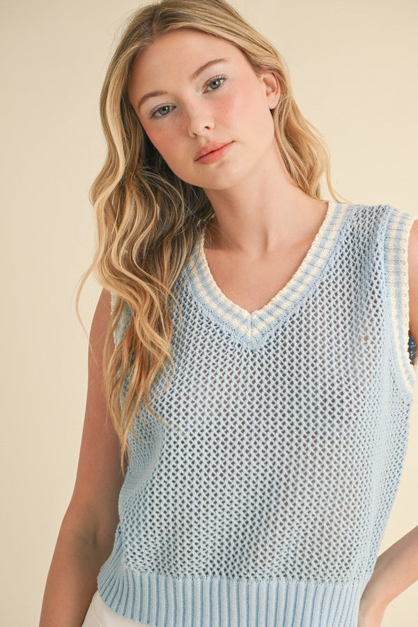 Knit Sweater Vest