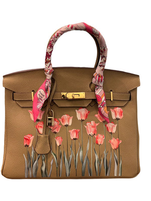 Light Brown Tulip Play Bag