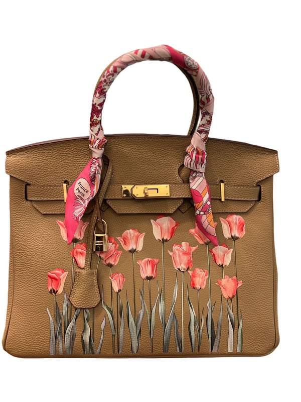 Light Brown Tulip Play Bag