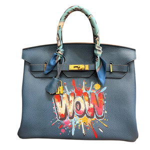 Charcoal Blue Play Bag