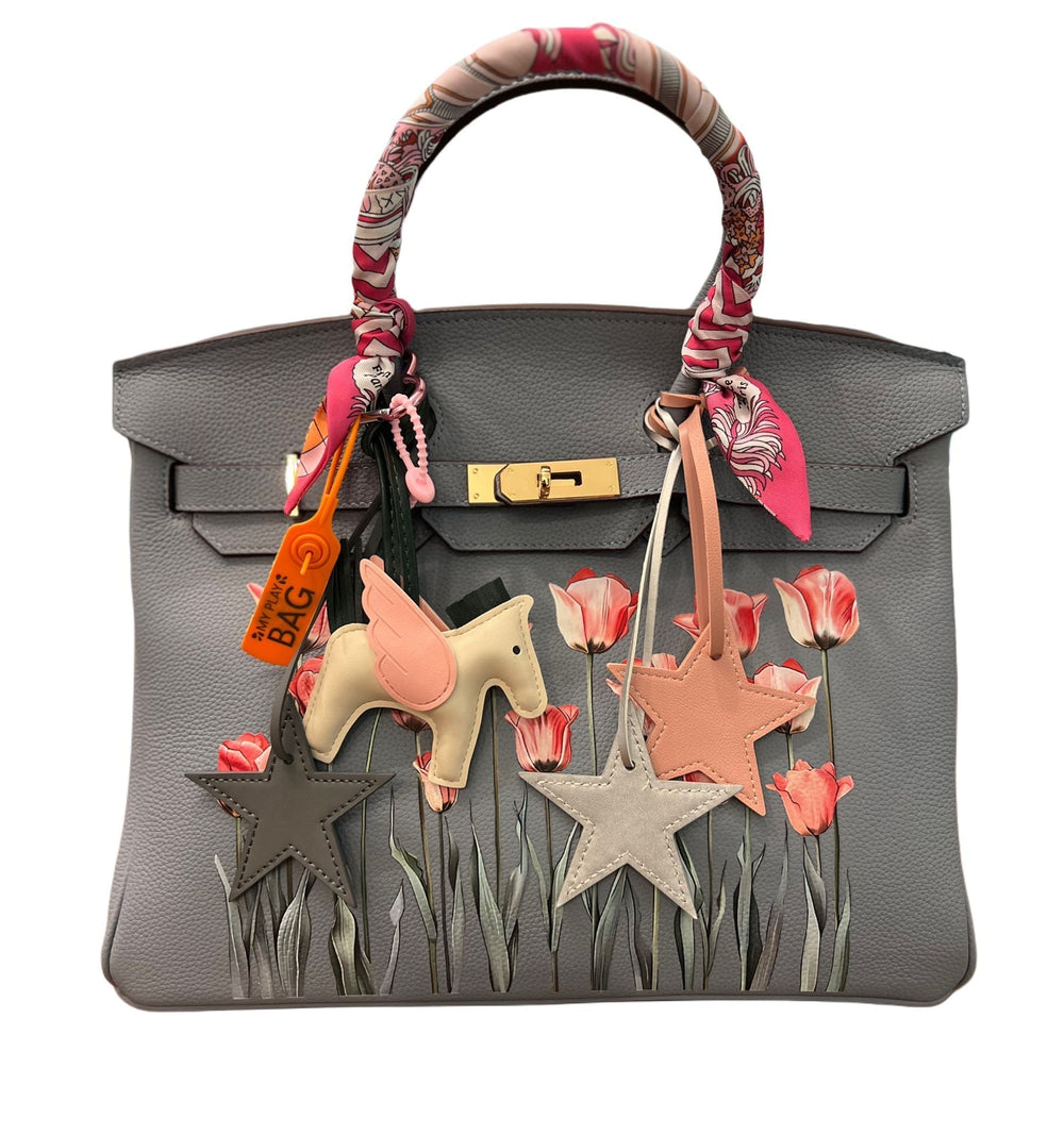 Elephant  Grey Tulip Play bag