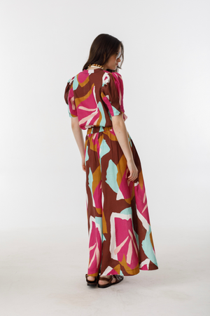 Cape Linen Pants - Candela Prints