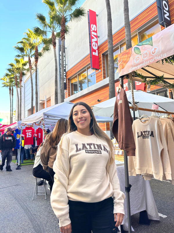 Latina Varsity Crewneck