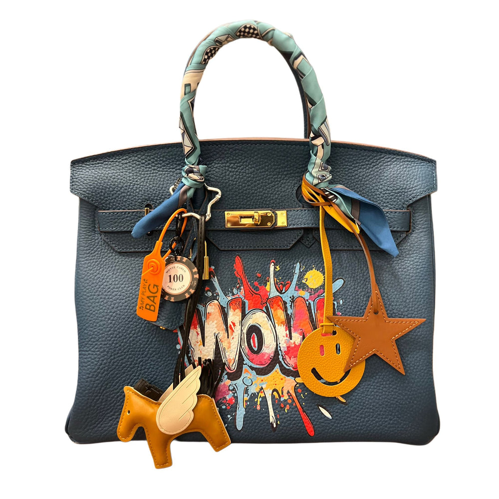 Charcoal Blue Play Bag