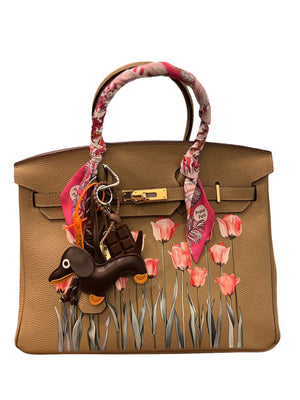 Light Brown Tulip Play Bag