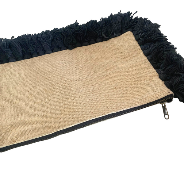 Organic Cotton Fringe Tassel Wristlet - Thailand