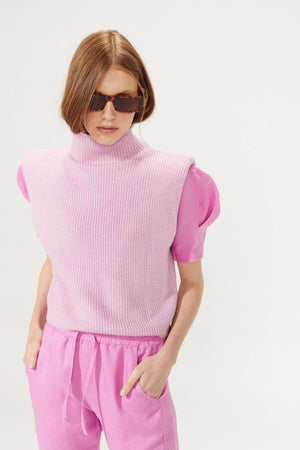 Olympus Linen Jogger Pant - Petunia Pink