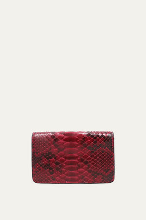 The Met Clutch in Wine