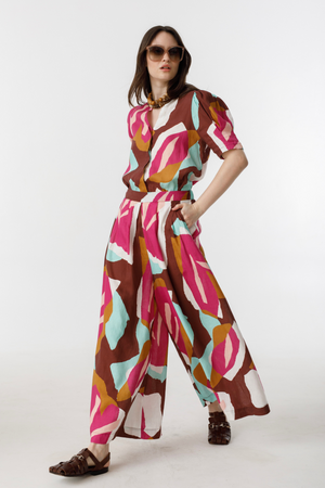 Cape Linen Pants - Candela Prints