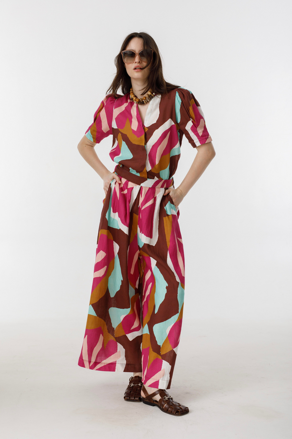 Cape Linen Pants - Candela Prints