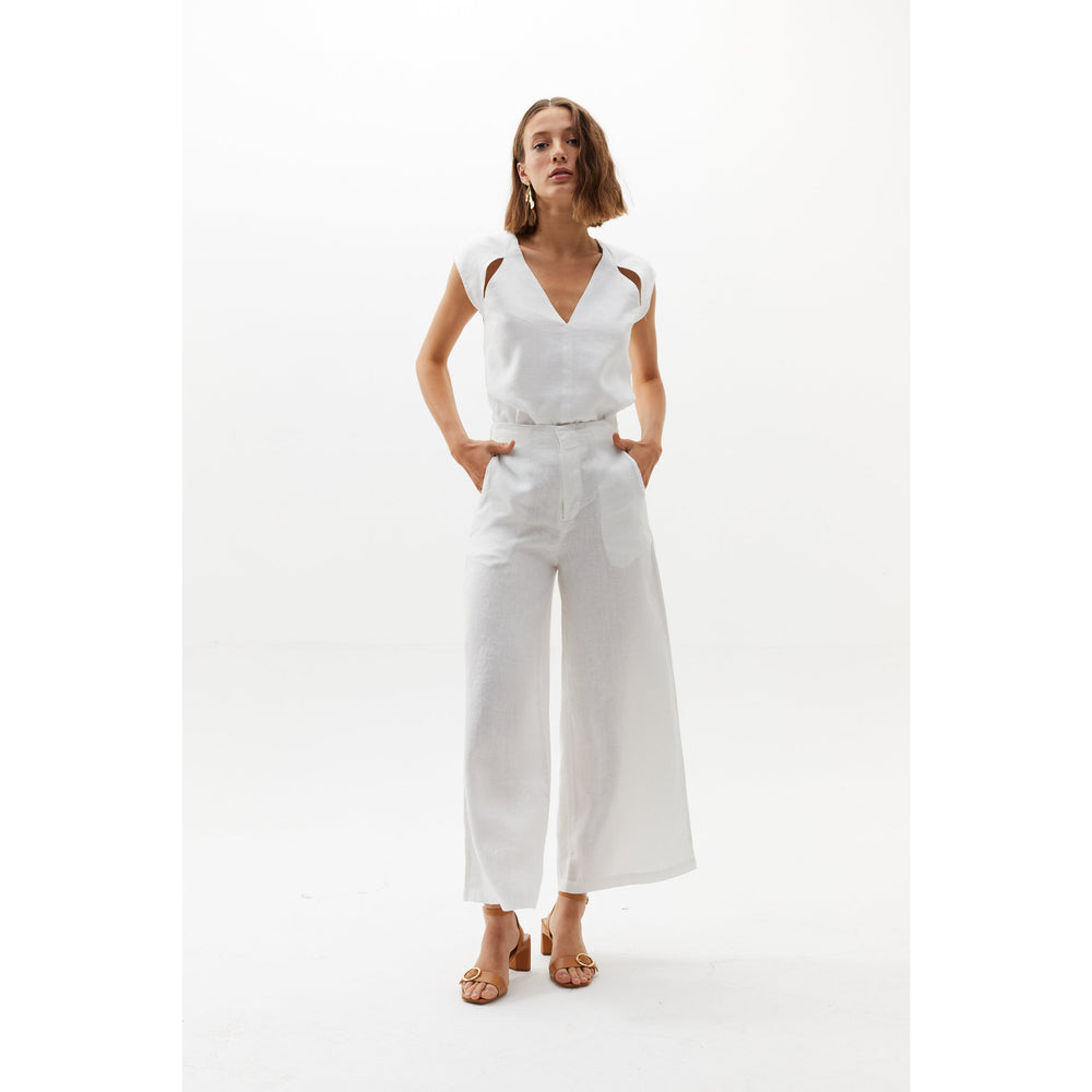 New Luna Pant - White