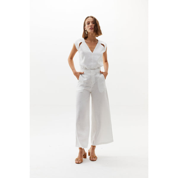 New Luna Pant - White