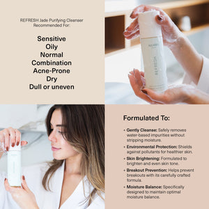 REFRESH Jade Purifying Cleanser