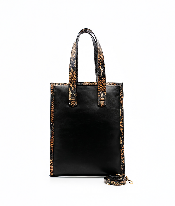 Adriana in Black Leather