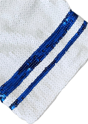 DODGERS SEQUIN GAME DAY DRESS *backorder*