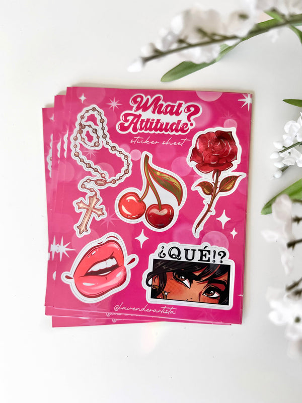 What Attitude? -Sticker Sheet