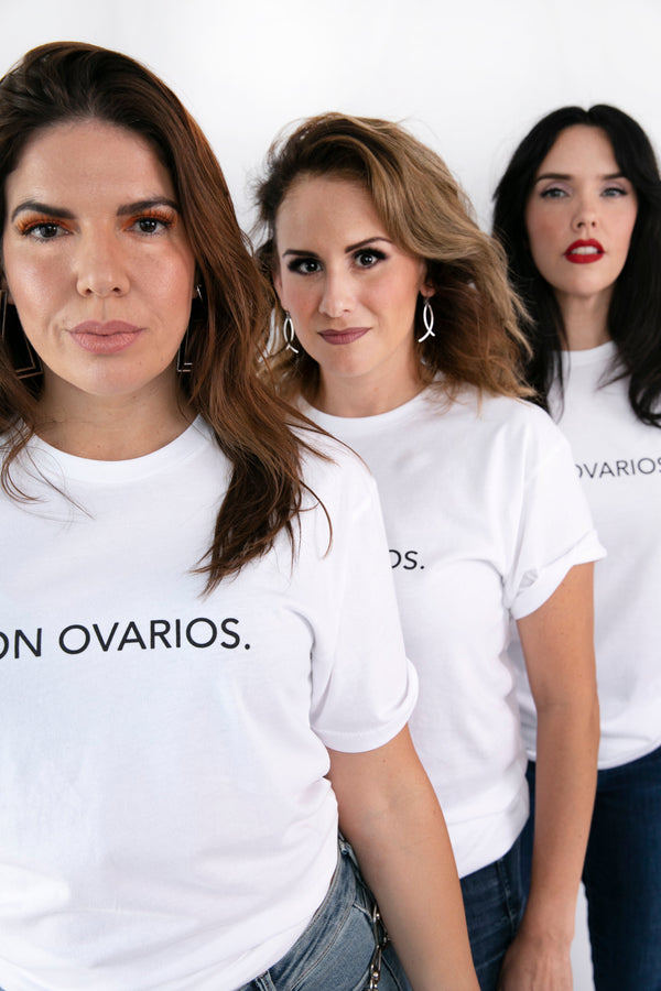 Boyfriend Con Ovarios.® T-Shirt | Unisex White Tee