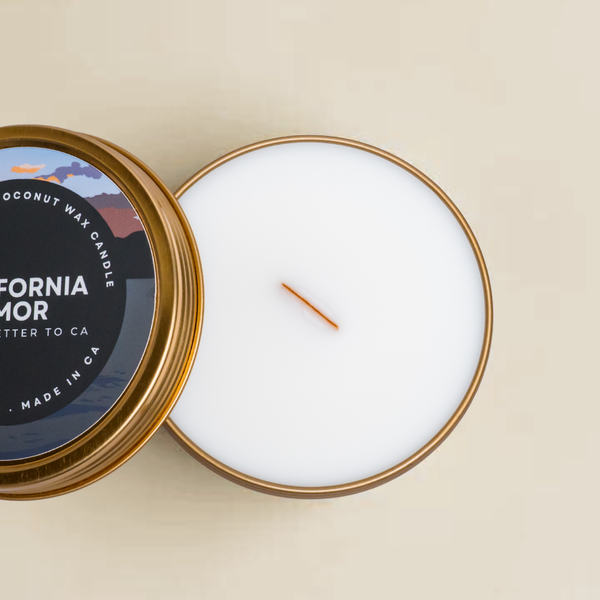CALIFORNIA AMOR CANDLE TIN