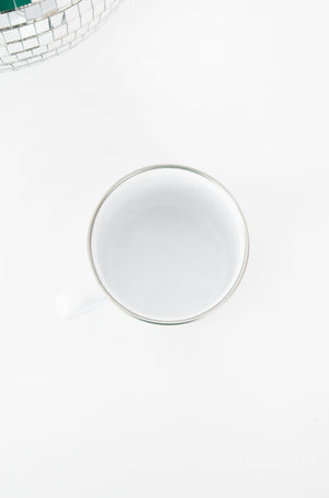 Con Ovarios.™ Enamel Mug (Bundle It and Save)