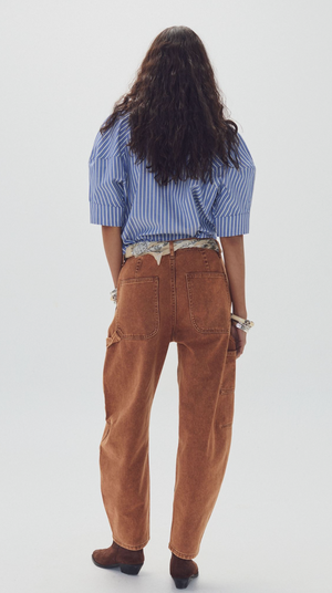 Ambar Denim Pants - Washed Caramel