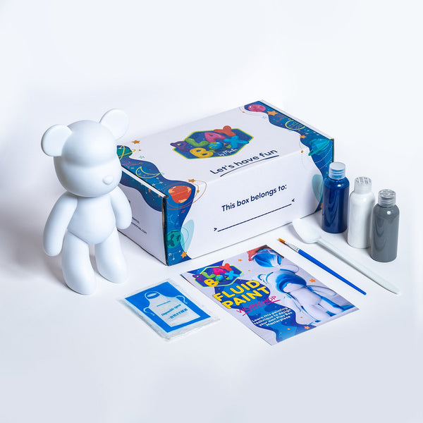 Fluid Paint Masterpiece Bears