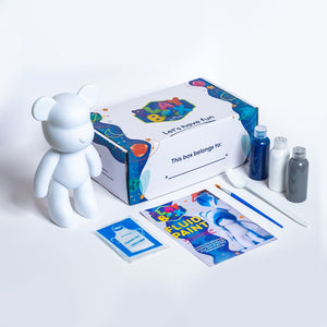 Fluid Paint Masterpiece Bears