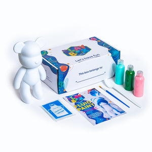 Fluid Paint Masterpiece Bears