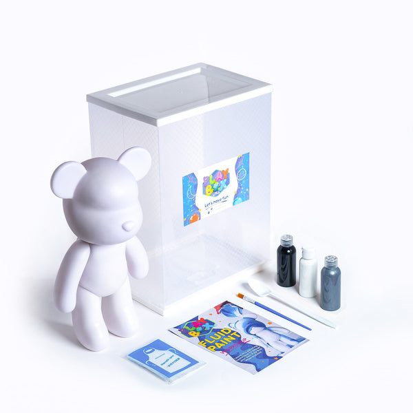 Fluid Paint Masterpiece Bears