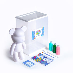 Fluid Paint Masterpiece Bears