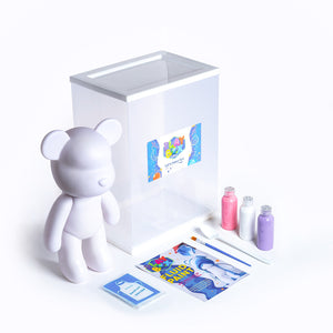 Fluid Paint Masterpiece Bears
