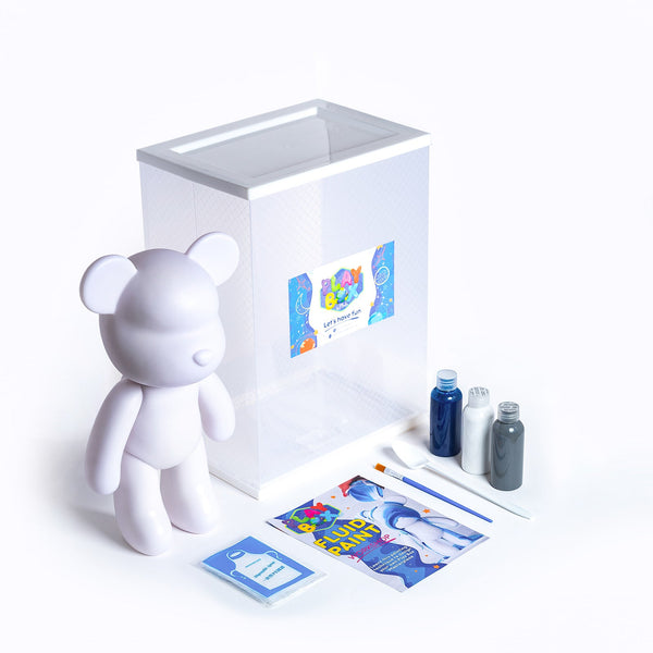 Fluid Paint Masterpiece Bears