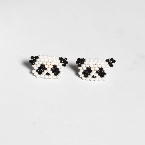 Safari Seed Bead Animal Stud Earrings - Mexico
