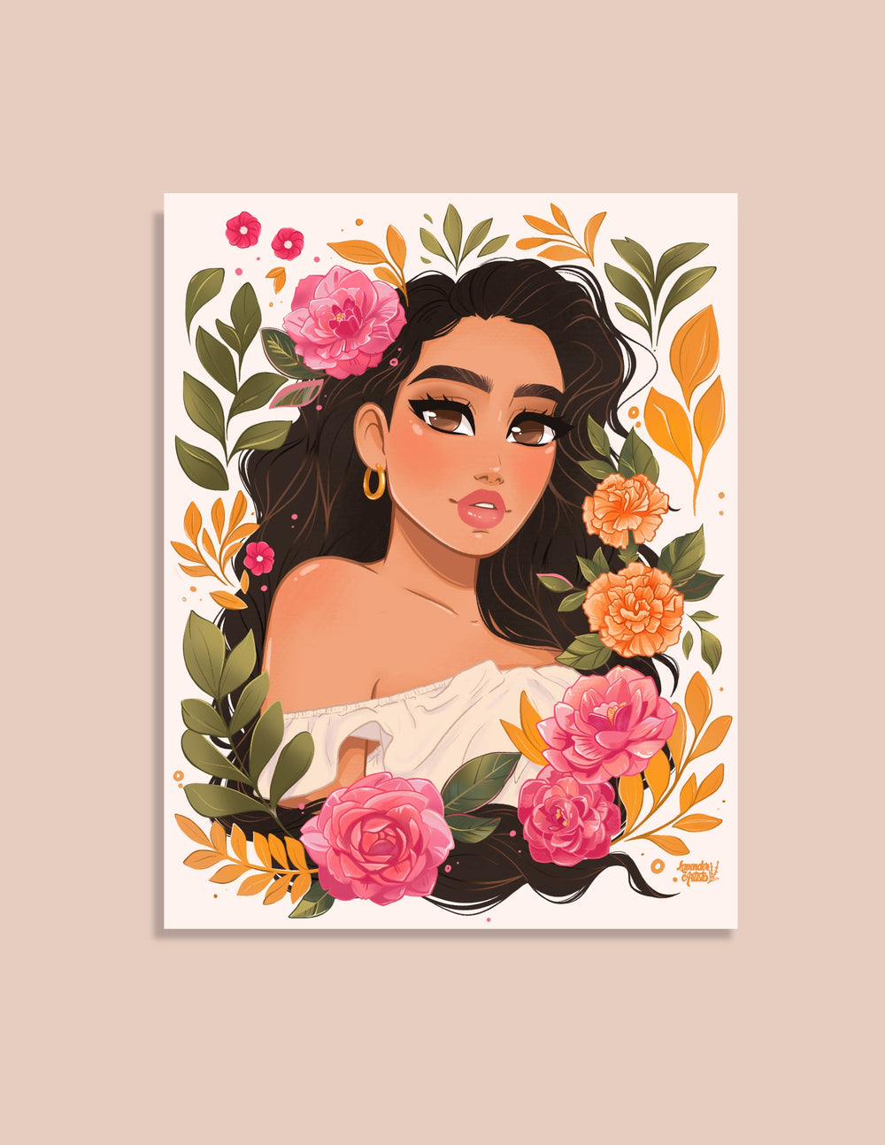 La jardín Print