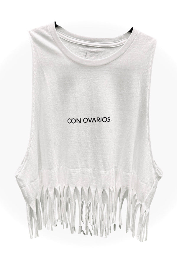 Fringe Con Ovarios.™ Tank Top