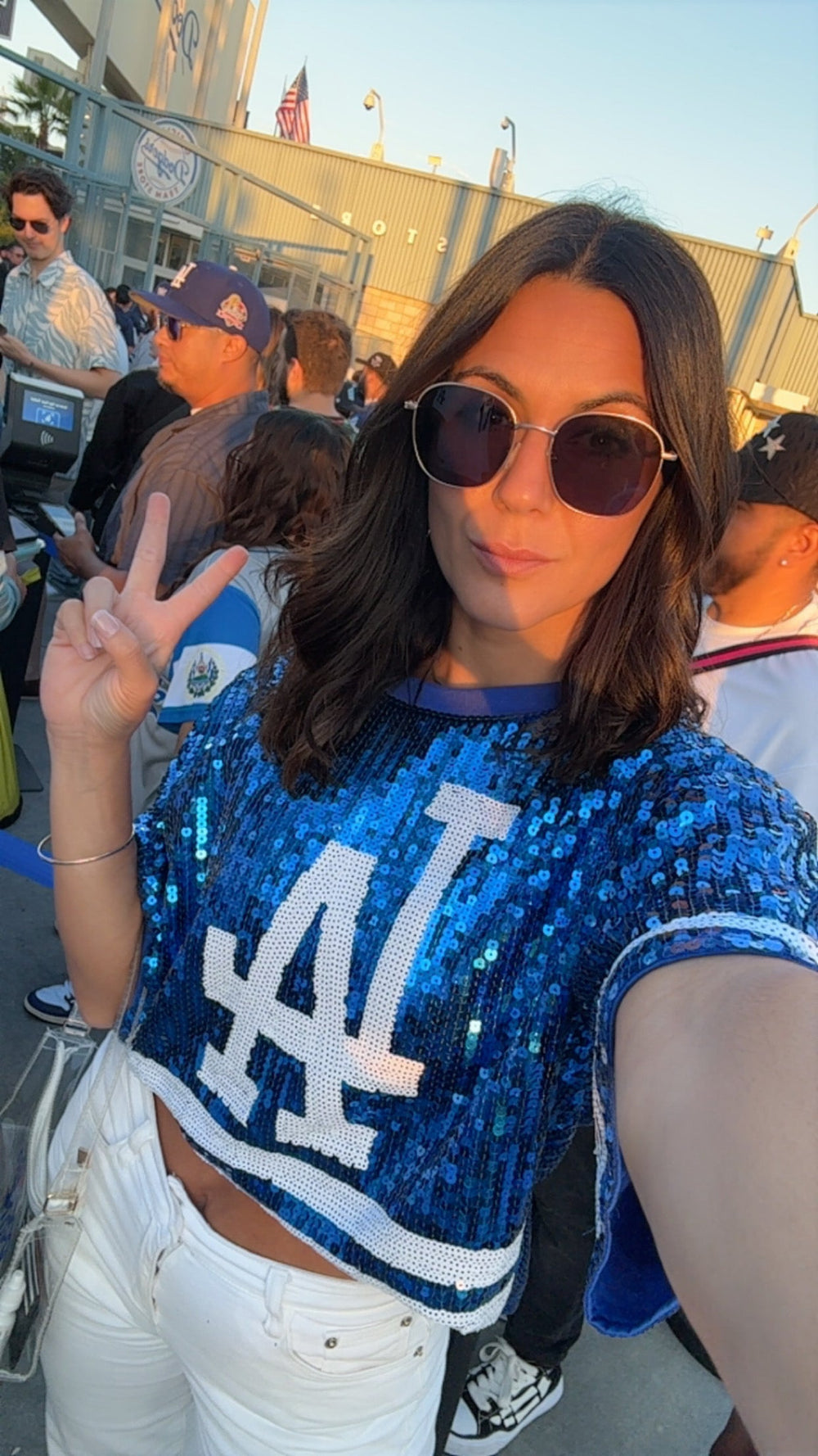 LA SEQUIN Top