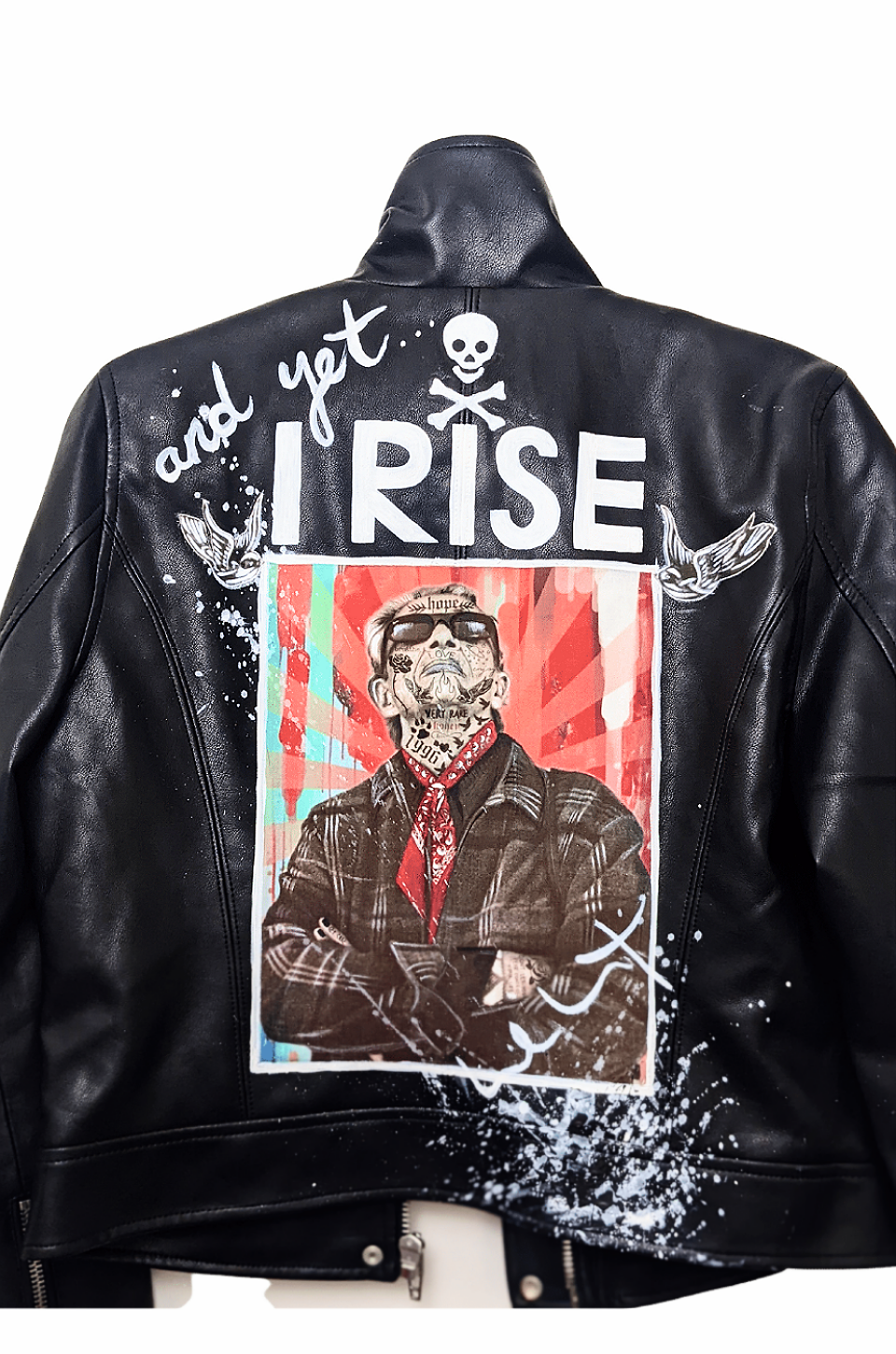 Chavela Vargas Vegan Leather Moto Jacket