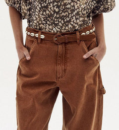 Rio Leather Belt - Brown