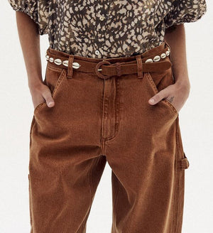 Rio Leather Belt - Brown