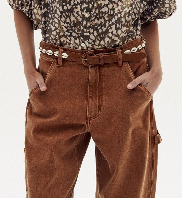 Rio Leather Belt - Brown