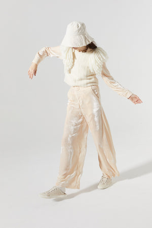 Lake Merino Wool Vest - Natural