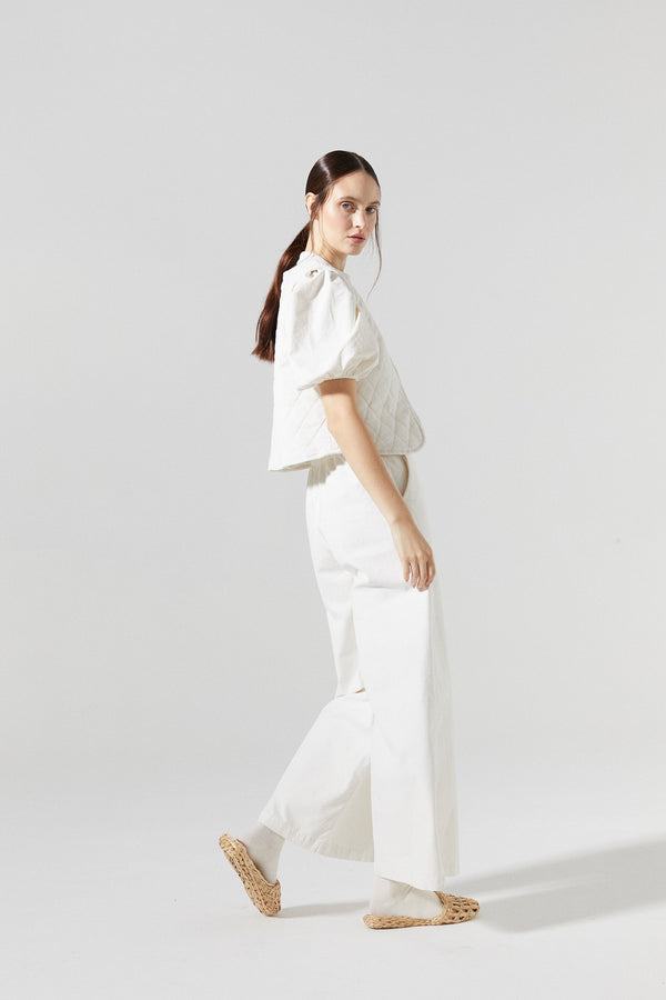 Sumac Corduroy Vest - Off-White