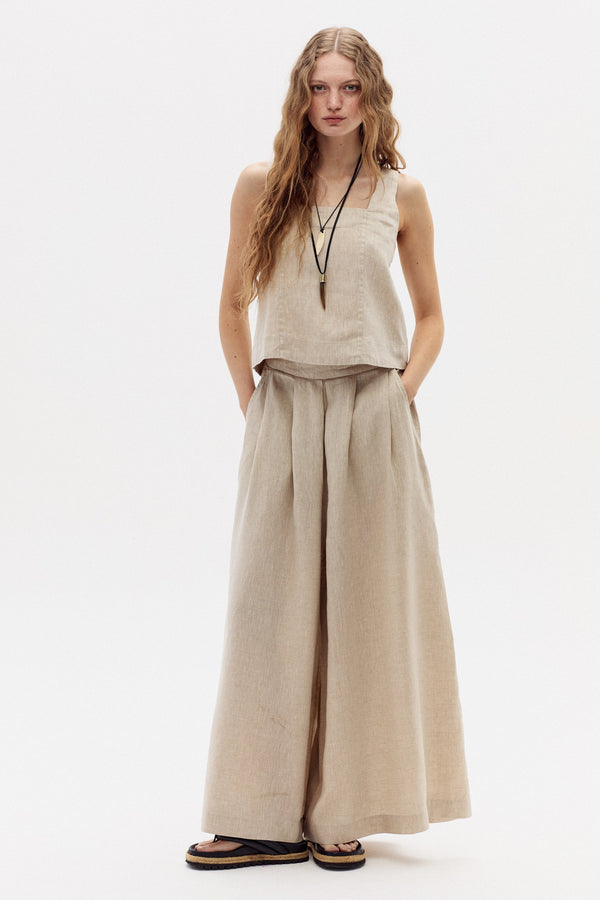 Sabi Linen Pants - Natural